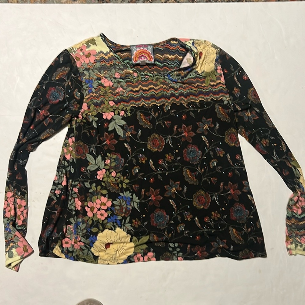 Johnny Was Longsleeve Floral Print